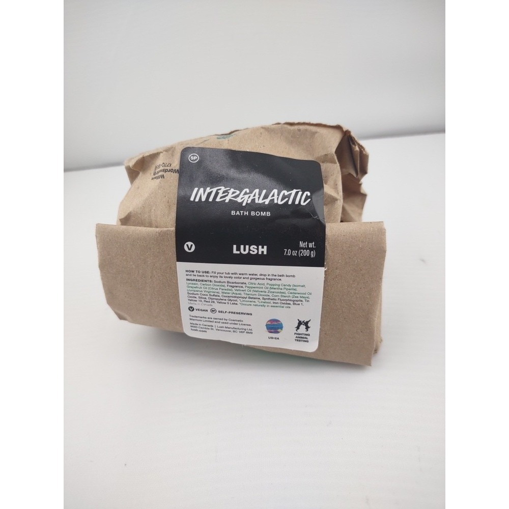 Lush intergalactic bath bomb 7 oz